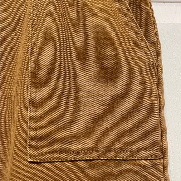 FRYE | Nadia | High-Rise | Wide-Leg |Cropped |Canvas Pants | Nutmeg | Size 27 - Picture 5 of 16